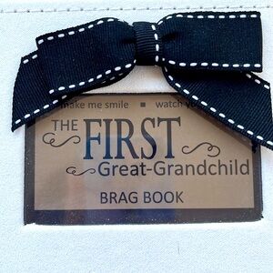 Elegant White Grandparent Brag Book